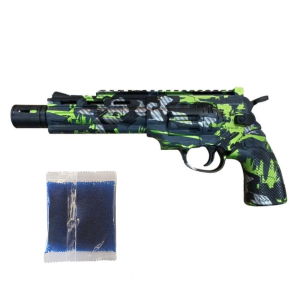 Arma de Gel Orbeez Lançador SHORT Verde + 10.000 Bolinhas de Gel Orbeez 1