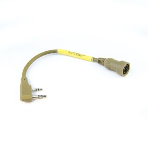 Cabo Adaptador Ptt Para Rádio Kenwood 1