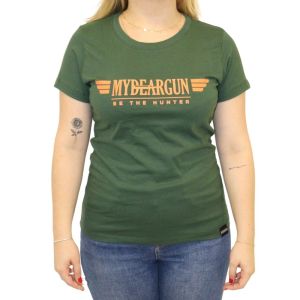 Camiseta Feminina Verde – My Dear Gun 1