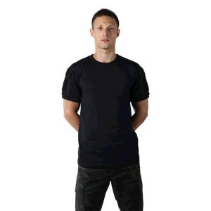 Camiseta Masculina Tática Militar Ranger Preta – Bélica 1