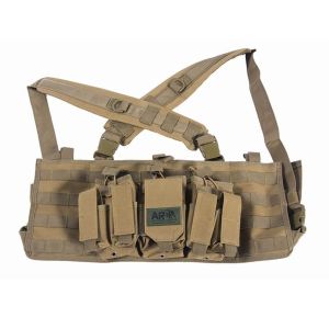 Colete Modular Chest Rig Tactical Harness Coyote – AR+ 1