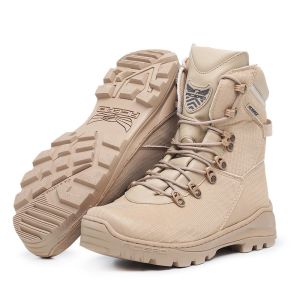 Bota Militar Ripstop Acero Cano Alto Desert 1