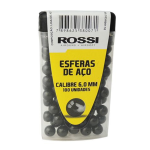Esferas de Aço 6mm 100un – Rossi 1