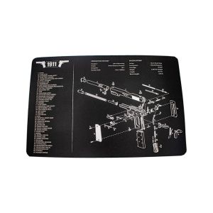 Mousepad Montagem Pistola 1911 + Lanterna Recarregável 1