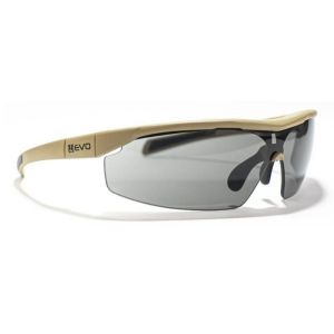 Óculos Militar ALPHA Armação Tan / Lente Preta – EVO Tactical 1