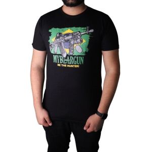Camiseta Masculina Preta Fuzil – My Dear Gun 1