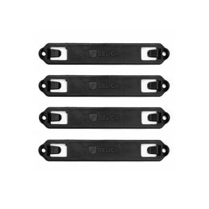Clipe Adaptador para Acessórios Modular Speed 5 unidades Preto – Belica Militar 1