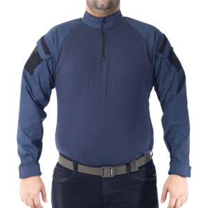 Combat Shirt Camisa Tática Shield Azul Marinho – Funcional By 1